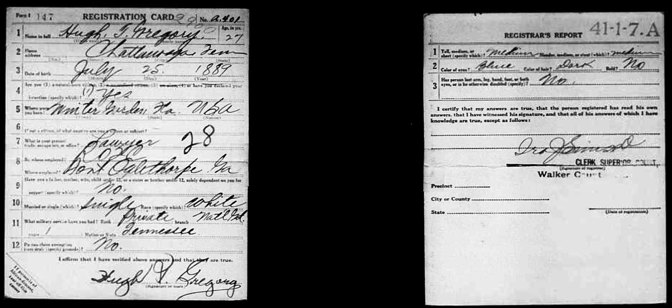 Gregory, Hugh T. photo